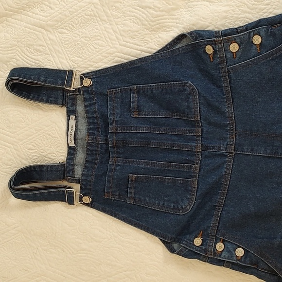 Miss Look Woman's Denim Jean Overalls/Size 3XL - Picture 2 of 12